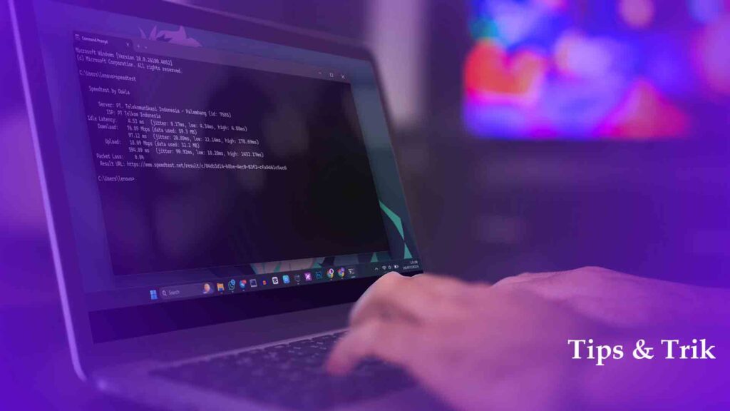 Cara Cek Kecepatan Internet dari CMD: Download, Upload Tanpa Iklan