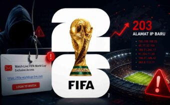Kampanye Phishing Piala Dunia Naik Drastis dengan 203 Alamat IP Baru
