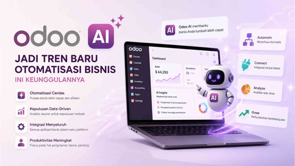 Odoo AI Jadi Tren Baru Otomatisasi Bisnis, Ini Keunggulannya