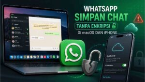 WhatsApp Simpan Chat Tanpa Enkripsi di macOS dan iPhone