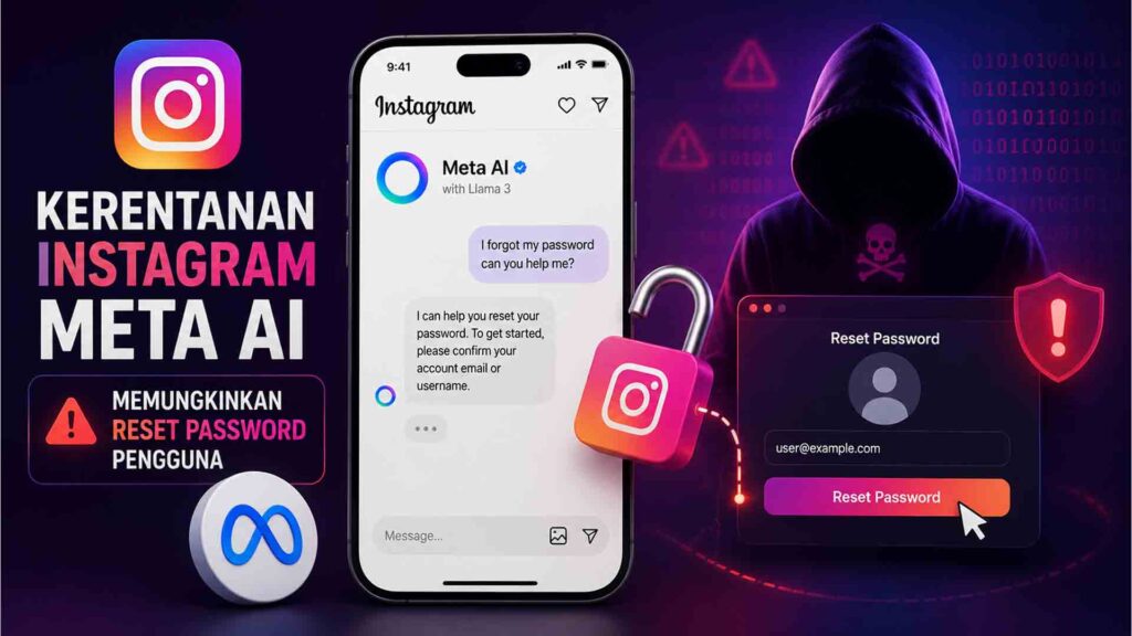 Kerentanan Instagram Meta AI Memungkinkan Reset Password Pengguna