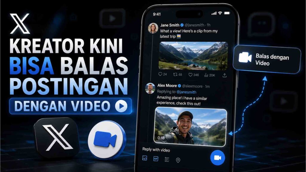 Kreator Kini Bisa Balas Postingan dengan Video di X