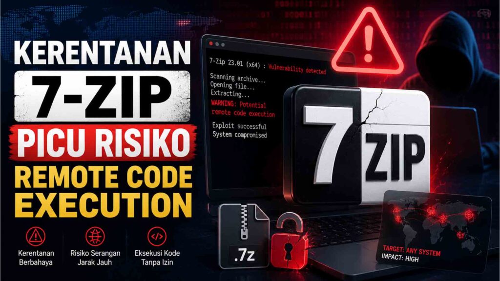 Kerentanan 7-Zip Picu Risiko Remote Code Execution