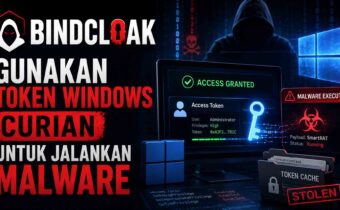 BINDCLOAK Gunakan Token Windows Curian untuk Jalankan Malware