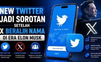 New Twitter Jadi Sorotan Setelah X Beralih Nama di Era Elon Musk